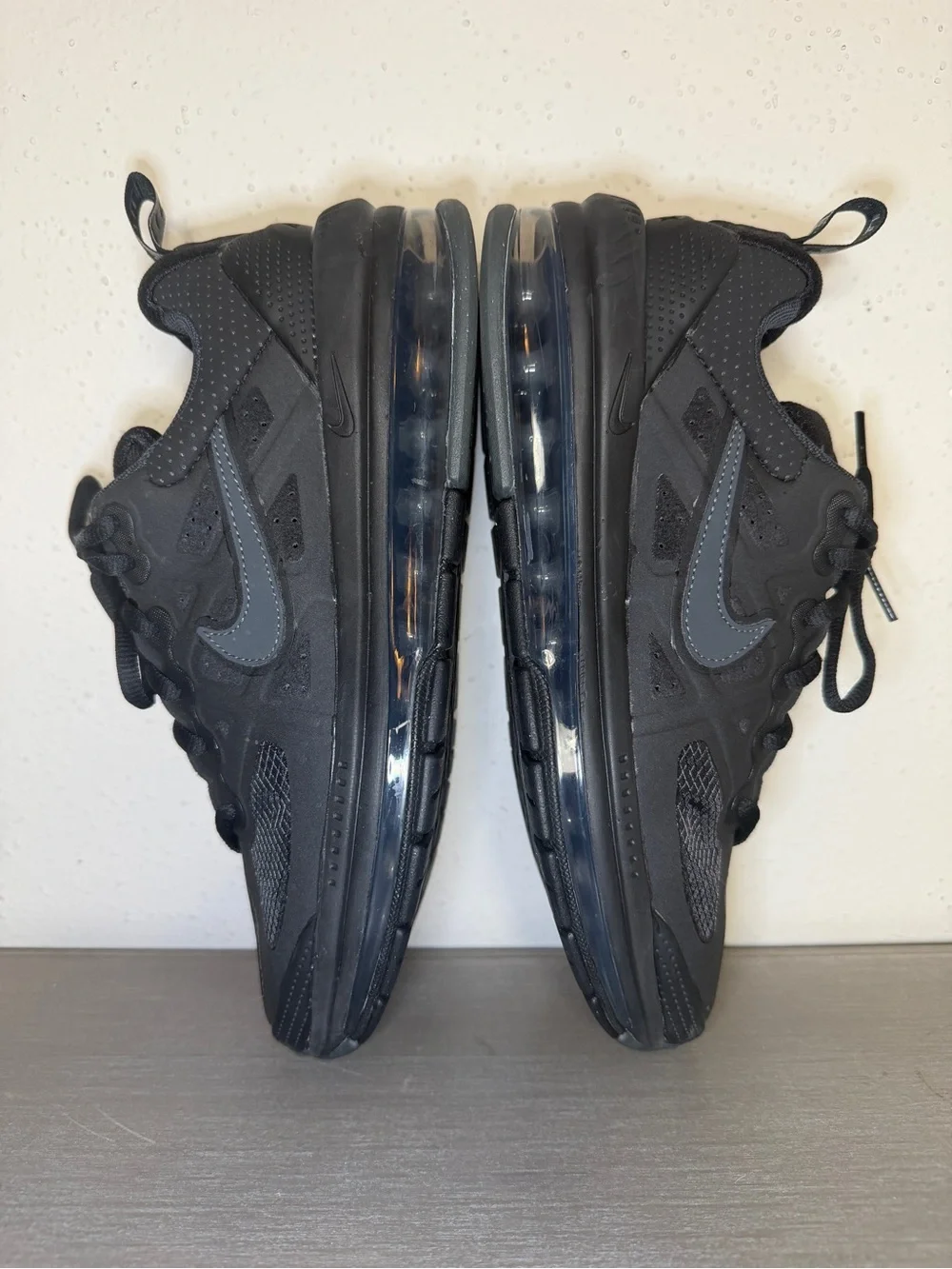 Nike Air Max Genome GS Triple Black CZ4652-001 Size 5.5Y Kids Running Shoes - Picture 5 of 9
